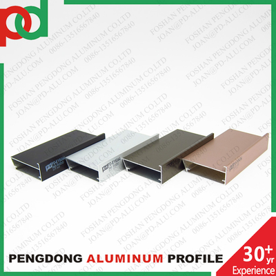 تصنيع تكنولوجيا البثق القابلة للتخصيص لملفات الألمنيوم للأبواب الزجاجية وخزائن المطبخ وخزائن الملابس وألواح MDF والميلامين