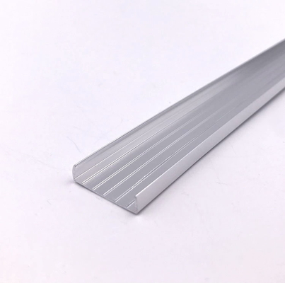20.5mm U الشكل الألومنيوم تلميع العرض 20.5mm ارتفاع 5mm