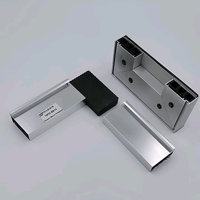 عازل للصوت T5 6063 للمطبخ من الألومنيوم تلميع فضي لامع